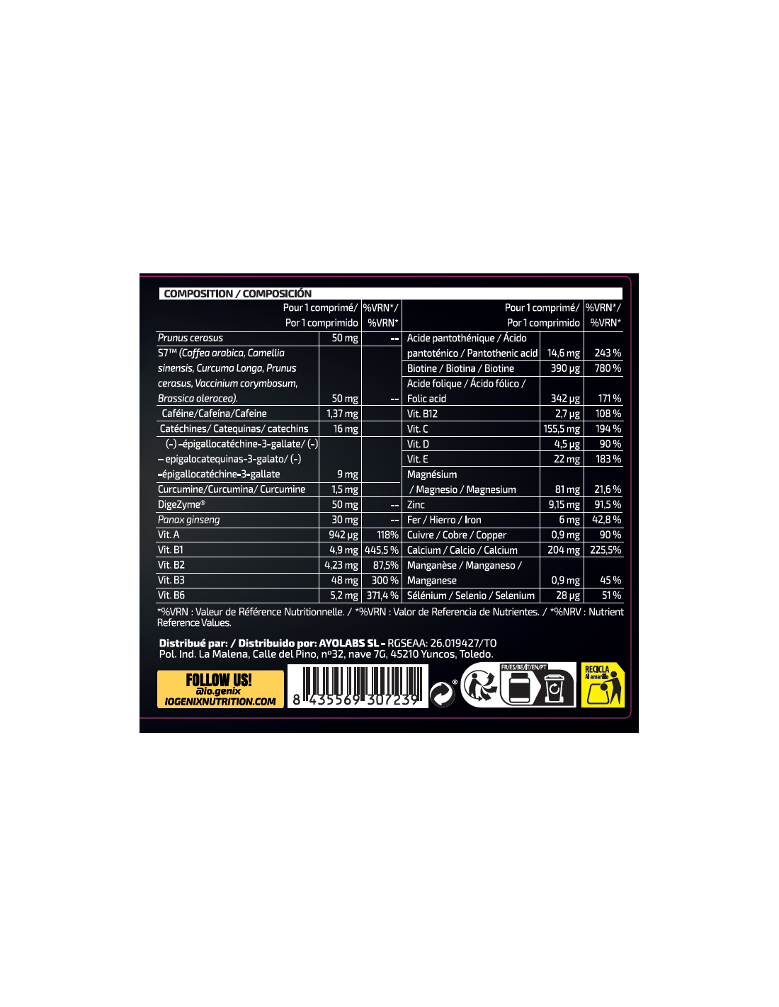 VITALUXE 60 TABLETAS - MVP VITALUXE 60 TABLETAS - MVP